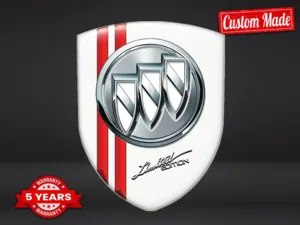 Buick Adesivo Fibra Carbonio Auto Lusso Elegante Creativo